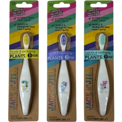 Органическая зубная щетка с изображением всех героев (в ассортименте)