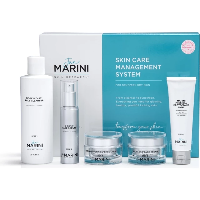 Система ухода для сухой и очень сухой кожи c SPF45