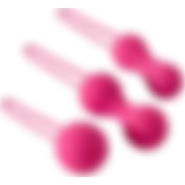 Вагинальные шарики Ami Fuchsia, розовые