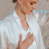 Серьги "Кольца", хрусталь и золото
