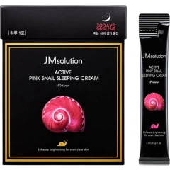 Обновляющая ночная маска с муцином улитки