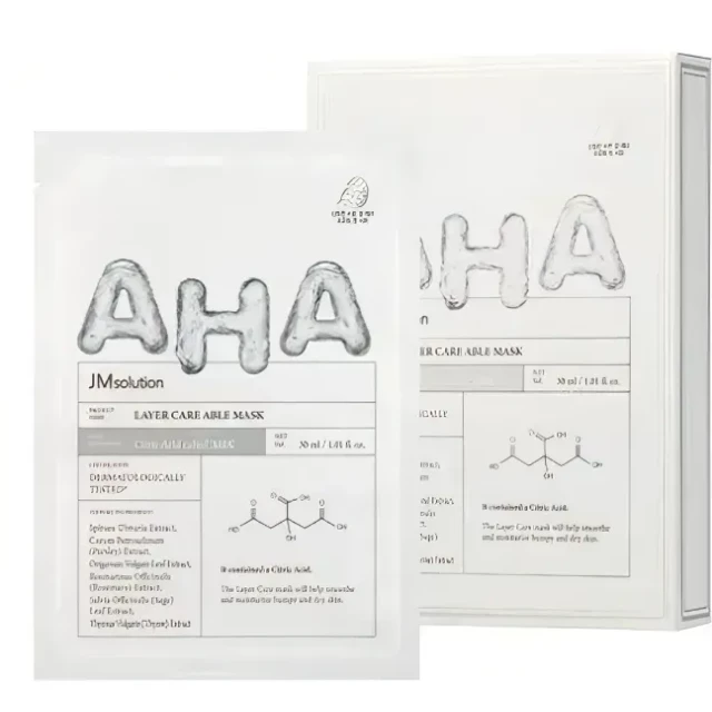 Выравнивающая тканевая маска с лимонной кислотой 10 шт. - изображение 2