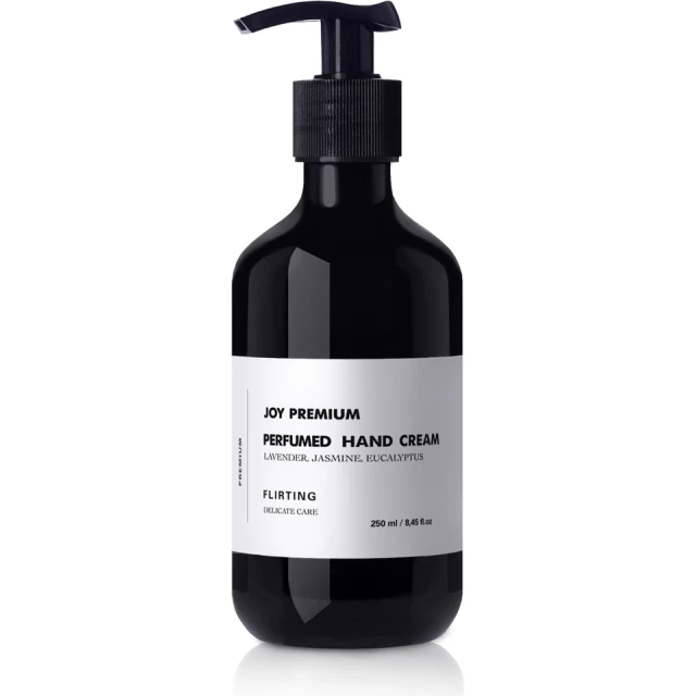 Парфюмированный крем для рук FLIRTING с ароматом лаванды, жасмина и эвкалипта 250 мл