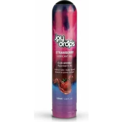 Смазка на водной основе Joydrops Strawberry с ароматом клубники