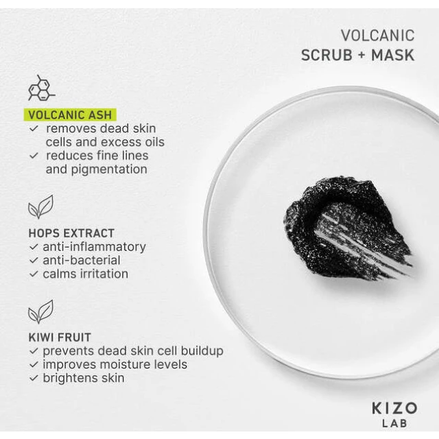 Вулканический скраб + маска для лица - изображение 2