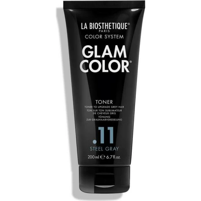 Полуперманентный тонирующий кондиционер для седых волос.11 Steel Gray