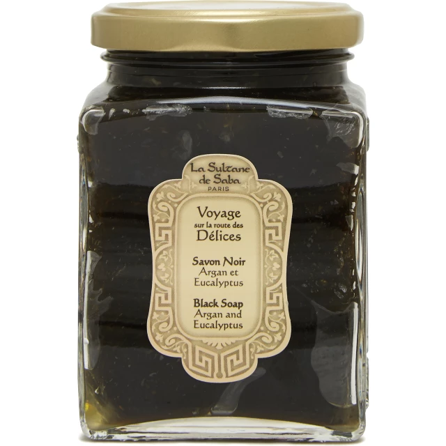Черное мыло с Арганом