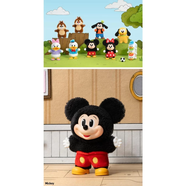 Игрушка-брелок Disney Mickey Family Cute Together - изображение 9