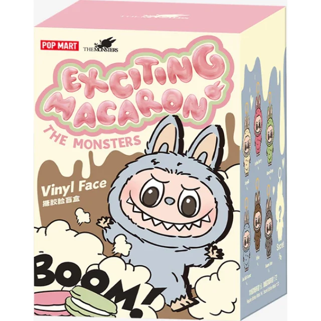 Набор из 6 Labubu The Monsters Exciting Macaron - изображение 8