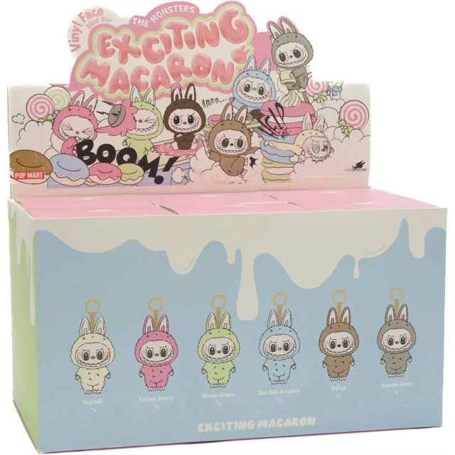 Набор из 6 Labubu The Monsters Exciting Macaron - изображение 9