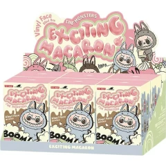 Набор из 6 Labubu The Monsters Exciting Macaron