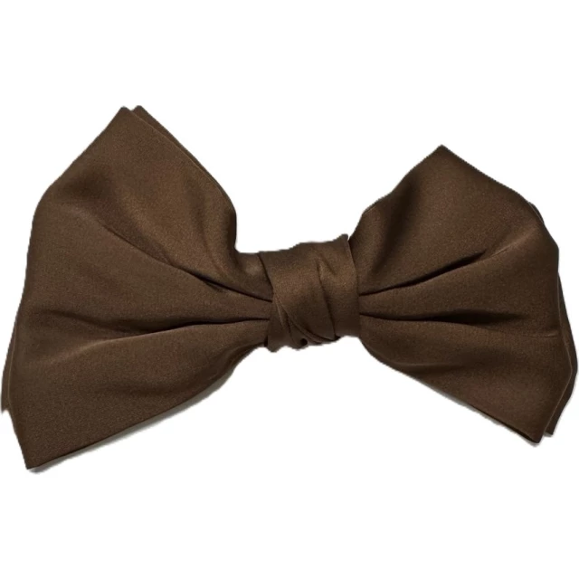 Бант из шелка, цвет Teracote