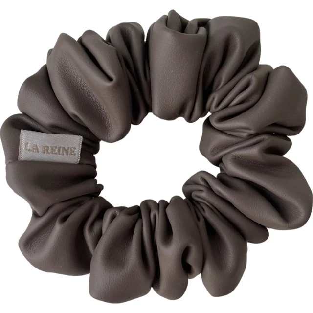 Резинка для волос из экокожи, цвет Brown