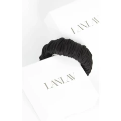 Резинка для волос из шелка Noir, размер S