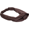 Шелковая повязка для волос, цвет Dark Brown