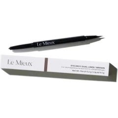 Двойная подводка для глаз, оттенок коричневый