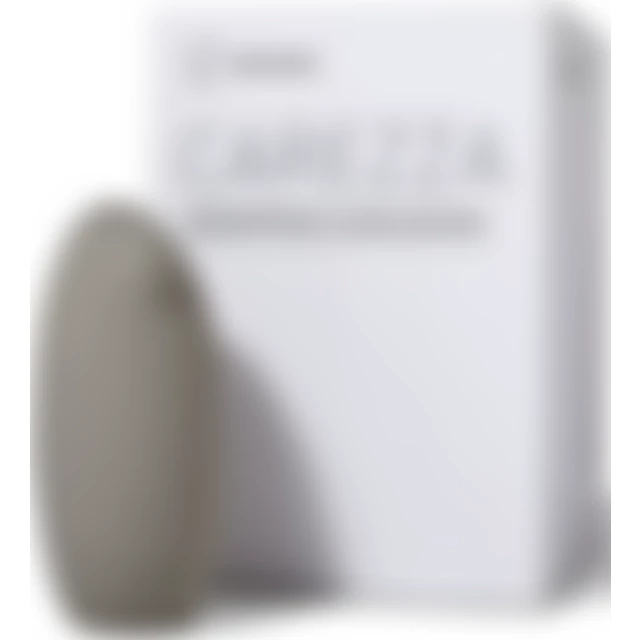 Стимулятор клитора Carezza, серый