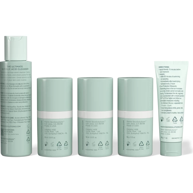 Система ухода для нормальной и комбинированной кожи с SPF33 (travel size) - изображение 4