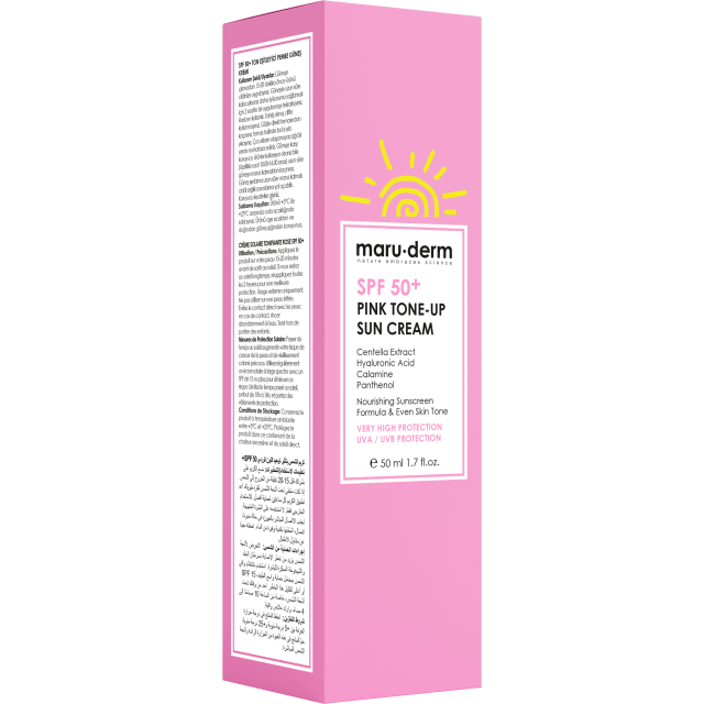 Крем солнцезащитный SPF50+ Pink Tone-Up - изображение 2