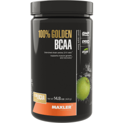 Аминокислоты 100% Golden BCAA "Зеленое яблоко" 420 г