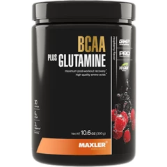 Комплекс аминокислот BCAA + Глютамин "Малина" в порошке