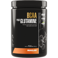 Комплекс аминокислот BCAA + Глютамин "Голубая малина" в порошке