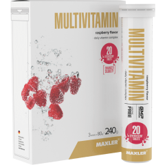 Шипучие мультивитамины "Малина"