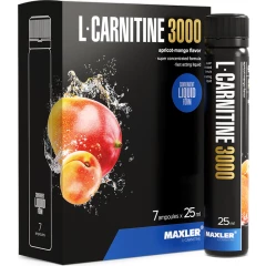 Жидкий Л-Карнитин 3000мг в шотах "Абрикос-манго" 7*25 мл