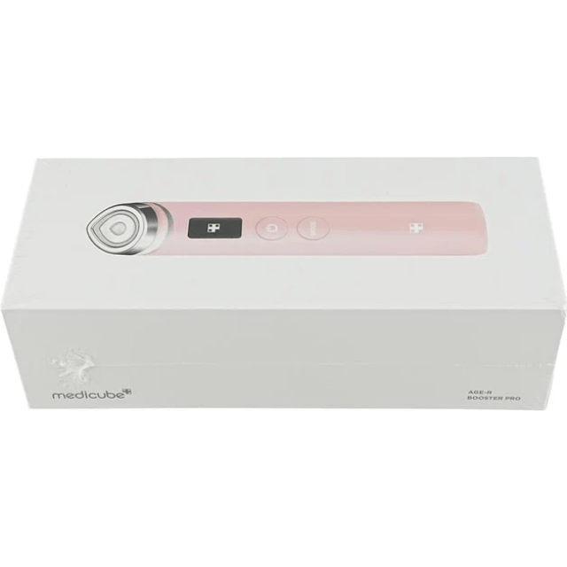 Микротоковый аппарат для лица AGE-R Booster Pro, розовый - изображение 2