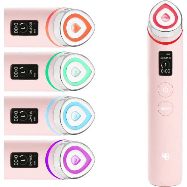 Микротоковый аппарат для лица AGE-R Booster Pro, розовый - изображение 3