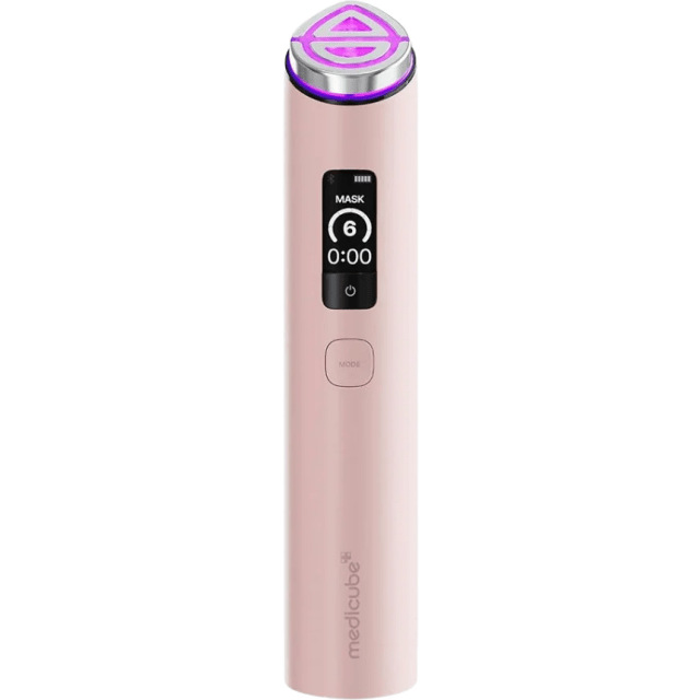 Усиленный микротоковый аппарат для ухода за кожей AGE-R Booster Pro X2, розовый - изображение 2