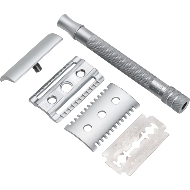 Cтанок Т-образный для бритья 22C, матовое хромированное покрытие - изображение 3