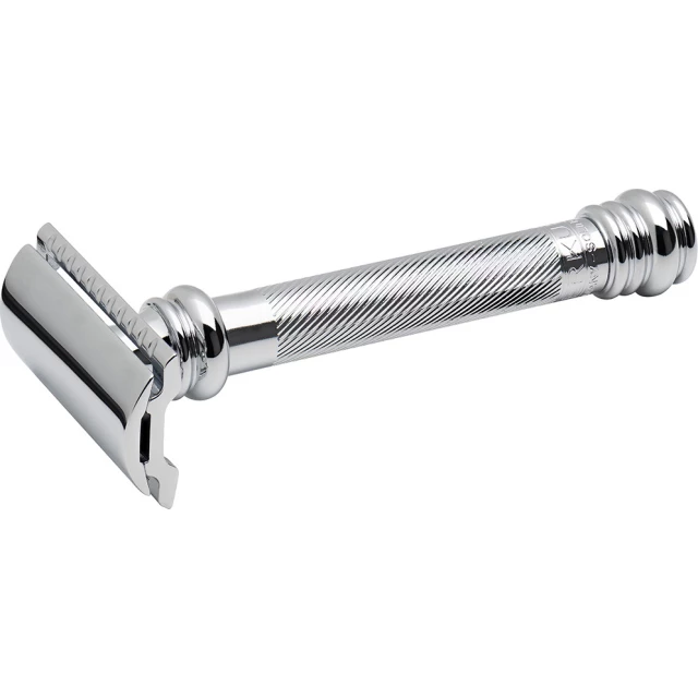 Cтанок Т-образный для бритья 38C, глянцевое хромированное покрытие - изображение 3