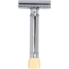 Cтанок Т- образный для бритья с регулировкой угла наклона лезвия 500C, глянцевое хромированное покрытие