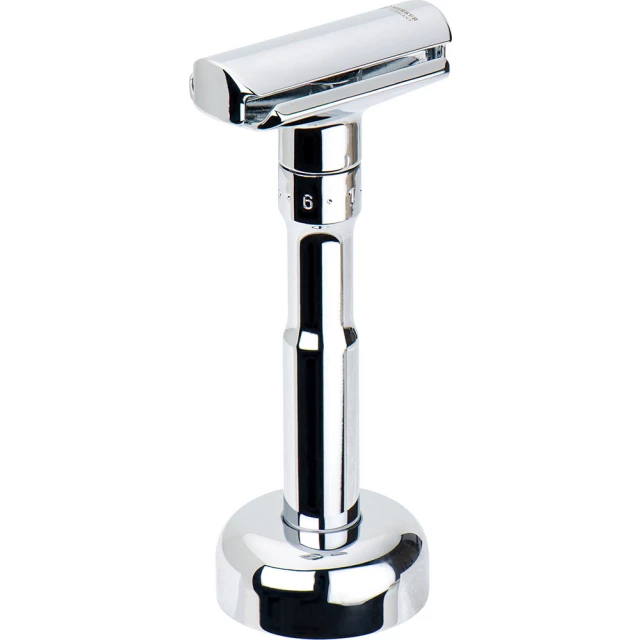 Подставка для Т-образного бритвенного станка "Футур", глянцевое хромированное покрытие - изображение 3