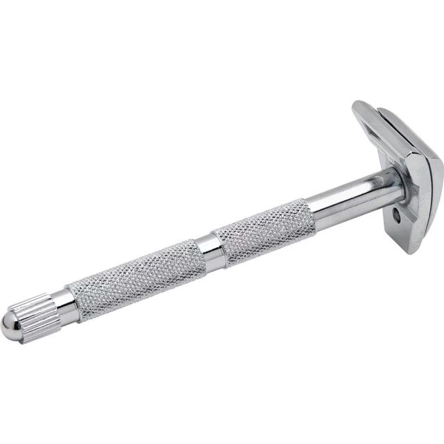 Станок контурный для бритья 907C, глянцевое хромированное покрытие - изображение 2