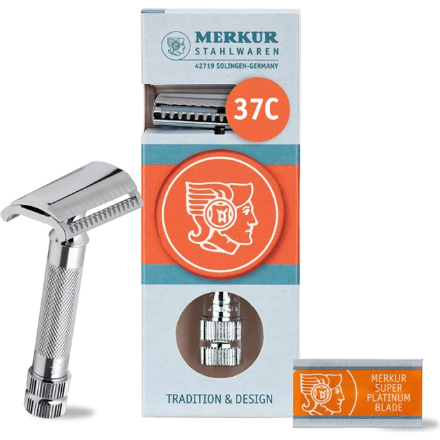 Станок Т-образный для бритья 37С, глянцевое хромированное покрытие - изображение 2