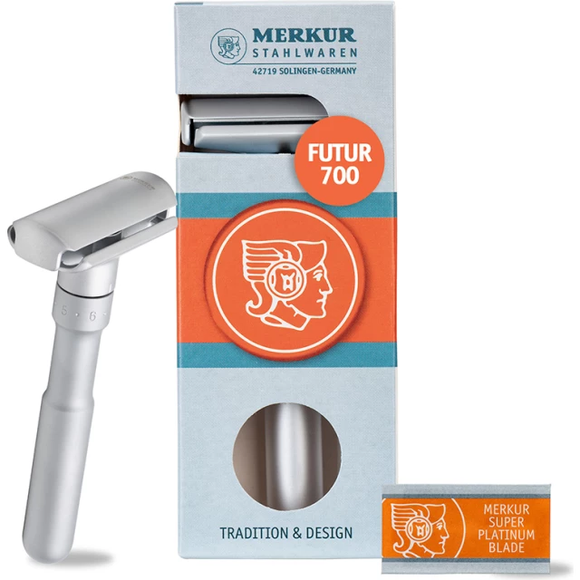 Станок Т-образный для бритья "Футур 700", матовое хромированное покрытие - изображение 3