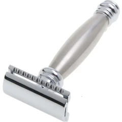 Станок Т-образный для бритья с удлиненной ручкой, хромированный