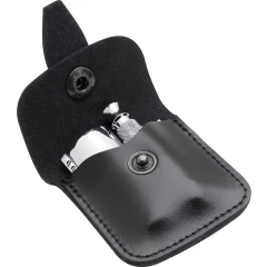 Станок Т-образный для бритья в чехле 933C, глянцевое хромированное покрытие