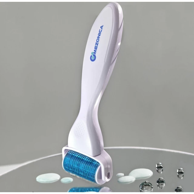 Мезороллер для тела и лица/для роста волос на 1200 игл длиной 1.5 мм, c титановым напылением - изображение 5