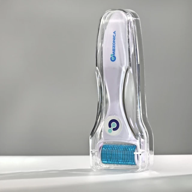 Мезороллер для тела и лица/для роста волос на 1200 игл длиной 1.5 мм, c титановым напылением - изображение 3