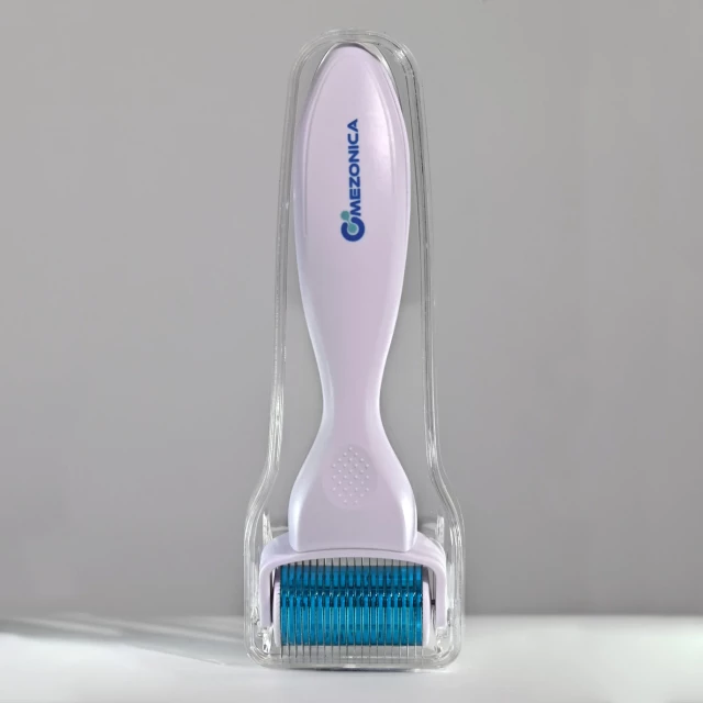 Мезороллер для тела и лица/для роста волос на 1200 игл длиной 1.5 мм, c титановым напылением - изображение 6