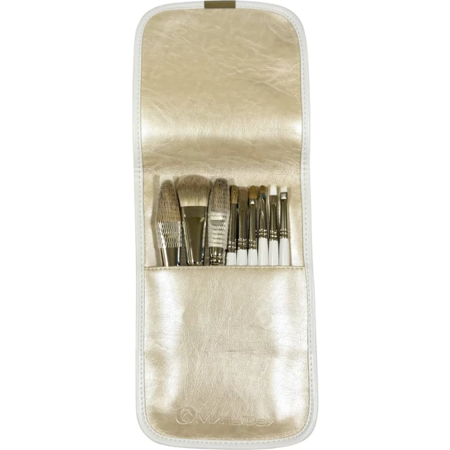 Набор кистей для макияжа в футляре из экокожи МильФей - изображение 2