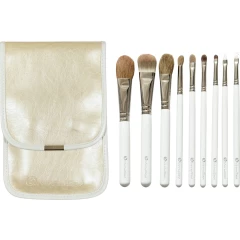 Набор кистей для макияжа в футляре из экокожи МильФей