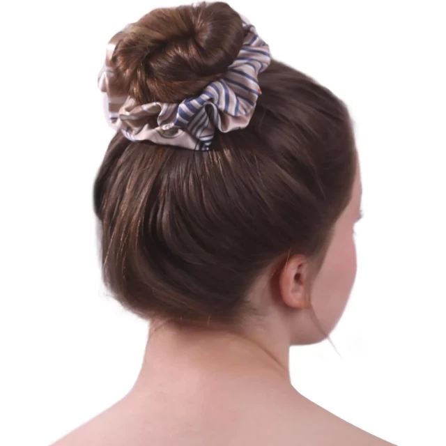 Комплект шелковых резинок для волос "Фонтанка" - изображение 4