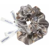 Комплект шелковых резинок для волос "Лазоревый цветок" светло-серый