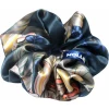 Комплект шелковых резинок для волос "Лазоревый цветок" темно-бирюзовый