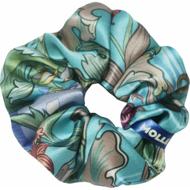 Комплект шелковых резинок для волос "Рассвет" светло-бирюзовый - изображение 3