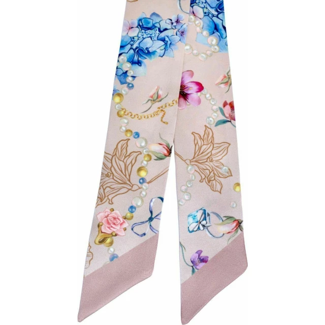 Твилли шарф "Забава" розово-пудровый - изображение 2